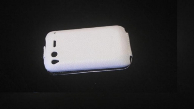Чехол кожаный Melkco Jacka Type для HTC Desire S белый