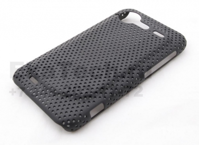 Чехол пластиковый перфорированный для HTC Incredible S черный
