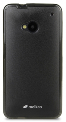 Чехол гелевый Melkco Poly Frame для HTC One M7 черный