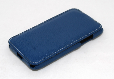 Чехол кожаный Melkco Jacka Type для HTC Desire 300 синий
