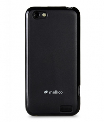 Чехол гелиевый Melkco Poly Jacket Ver.2 для HTC One V черный