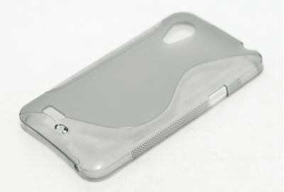 Чехол гелевый для HTC Desire VT t328t серый