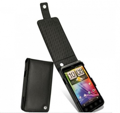 Чехол кожаный Noreve для HTC EVO 3D черный