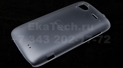 Чехол пластиковый JustinCase Thin Type для HTC Sensation прозрачно-белый