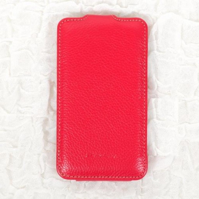 Чехол кожаный Melkco Jacka Type для HTC Sensation XL красный