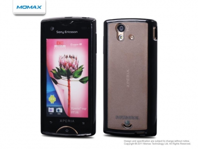 Чехол гелевый Momax iCase Pro для Sony Ericsson Xperia Ray черный