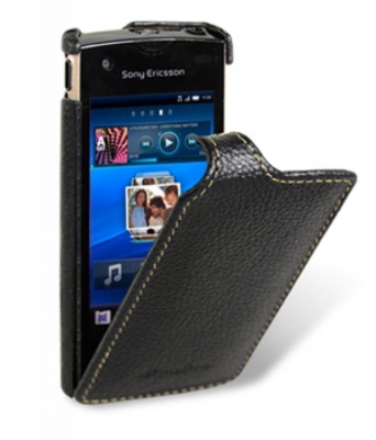 Чехол кожаный Melkco Jacka Type для Sony Ericsson Xperia Ray черный