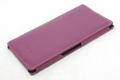 Чехол кожаный Melkco Jacka Type для Sony Xperia Z Ultra фиолетовый
