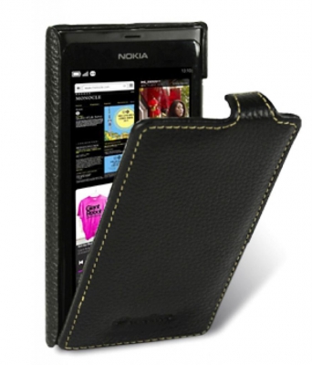 Чехол кожаный Melkco Jacka Type для Nokia N9 черный