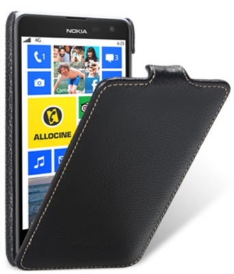 Чехол кожаный Melkco Jacka Type для Nokia Lumia 625 черный