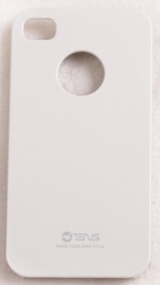 Чехол Zenus Air Jacket Vivid для Apple Iphone 4 жемчужно-белый