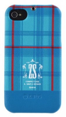 Чехол Zenus Check Print Bar для Apple Iphone 4