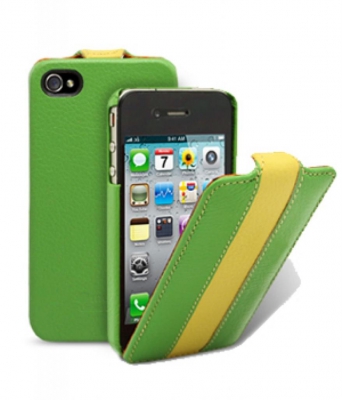 Чехол кожаный Melkco Jacka ID Type для Apple Iphone 4
