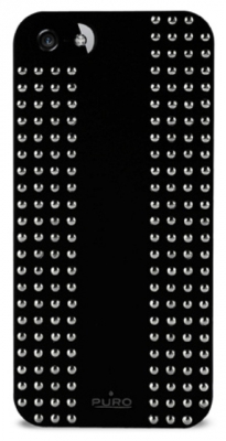 Чехол пластиковый PURO Rock для Apple iPhone 5 черный