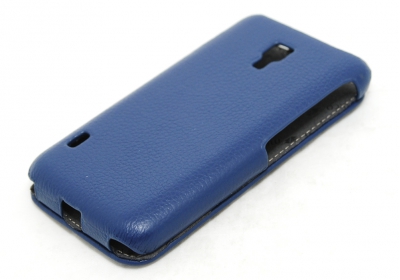 Чехол кожаный Melkco Jacka Type для LG Optimus L7 II Dual P715 синий