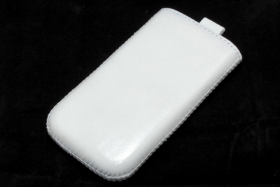 Чехол Time из натуральной кожи для Samsung Galaxy SII i9100 белый