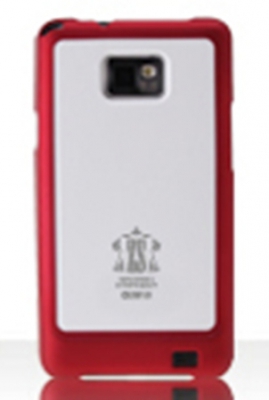 Чехол Zenus Air Bumper Season 2 для Samsung Galaxy SII I9100 красный