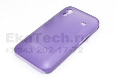 Чехол пластиковый JustinCase Thin Type для Samsung Galaxy Ace S5830 фиолетовый