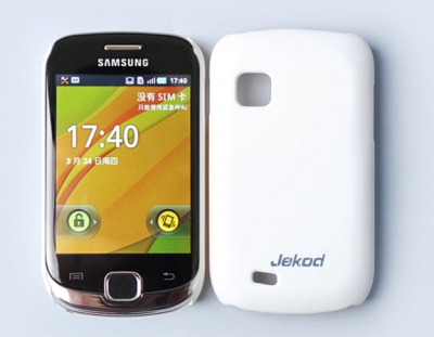 Чехол пластиковый Jekod для Samsung S5670 Galaxy Fit белый