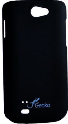 Чехол пластиковый Gecko для Samsung Galaxy W I8150 черный