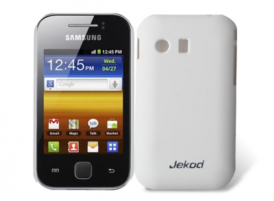Чехол пластиковый Jekod для Samsung Galaxy Y S5360 белый