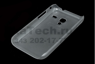 Чехол пластиковый JustinCase Thin Type для Samsung Galaxy Ace Plus S7500 белый