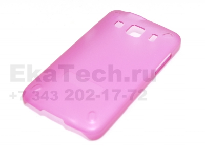 Чехол пластиковый JustinCase Thin Type для Samsung Galaxy xCover S5690 фуксии