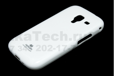 Чехол гелиевый Mercury Jelly для Samsung Galaxy Ace II I8160 белый