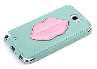Чехол 8thdays Monroe Kiss Bar для Samsung Galaxy Note 2 N7100 мятный