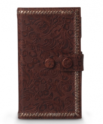 Чехол кожаный Zenus Prestige Italian Carved Diary для Samsung Galaxy Note 2 N7100 горький шоколад