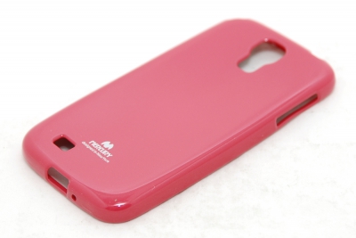 Чехол гелиевый Mercury Jelly для Samsung Galaxy S4 i9500 ярко-розовый