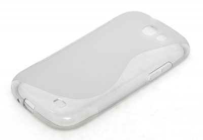 Чехол гелевый для Samsung Galaxy Express i8730 серый