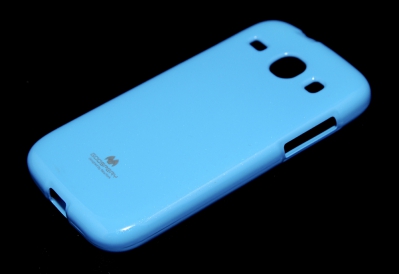 Чехол гелевый Mercury Jelly для Samsung Galaxy Core I8262 голубой
