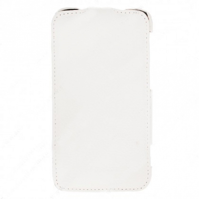 Чехол кожаный Melkco Jacka Type для Samsung Galaxy Core Advance i8580 белый