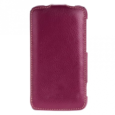 Чехол кожаный Melkco Jacka Type для Samsung Galaxy Core Advance i8580 фиолетовый