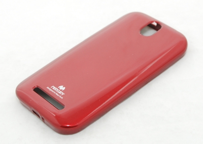 Чехол гелиевый Mercury Jelly для HTC One SV красный