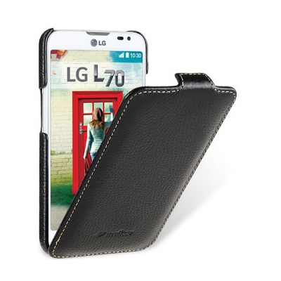 Чехол кожаный Melkco Jacka Type для LG Optimus L70 D325 черный