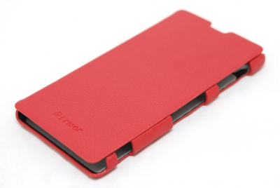 Чехол Armor Book Type для Sony Xperia Z1 красный