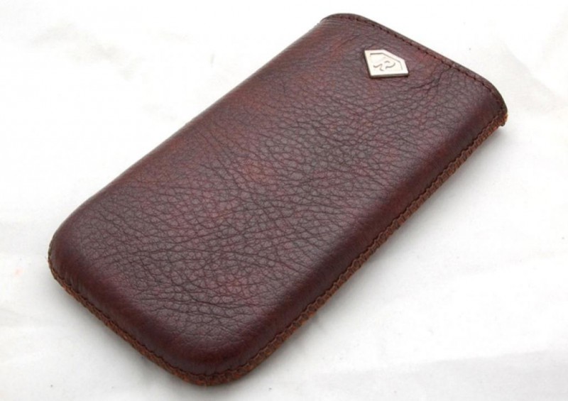 Чехол Rubin из натуральной кожи для HTC Desire S коричневый