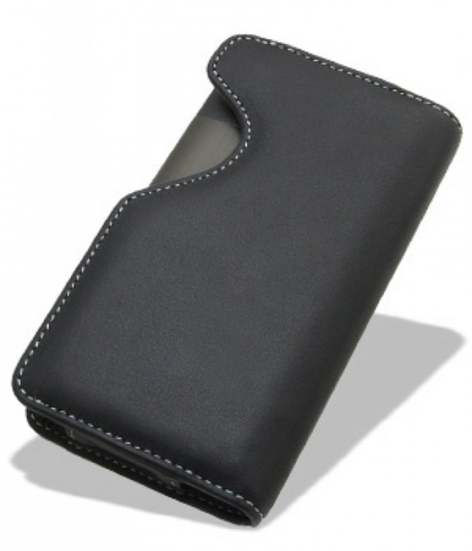 Чехол кожаный Melkco Universal Horizontal Pouch Type для HTC HD2 черный