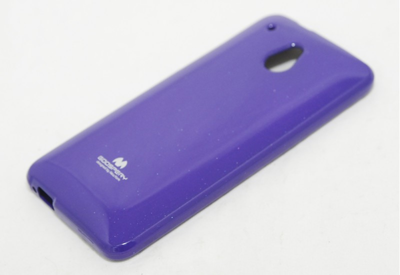 Чехол гелевый Mercury Jelly для HTC One Mini M4 фиолетовый