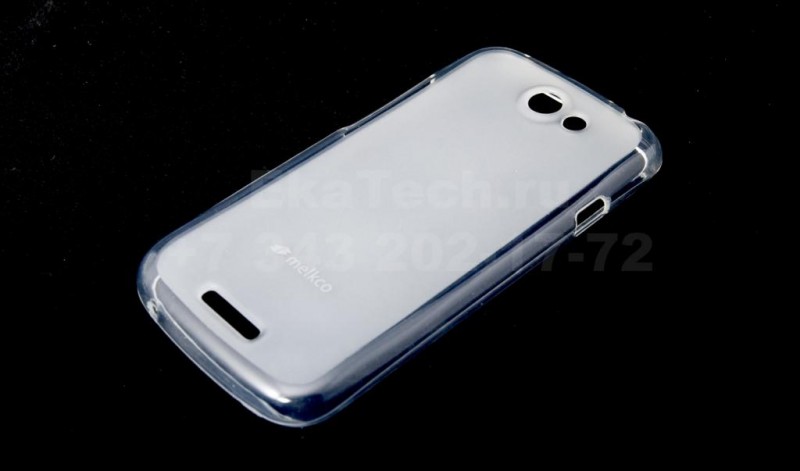 Чехол гелиевый Melkco Poly Jacket Ver.2 для HTC One S белый