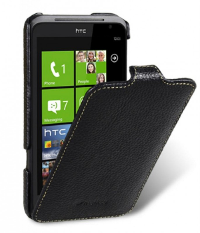 Чехол кожаный Melkco Jacka Type для HTC Titan черный