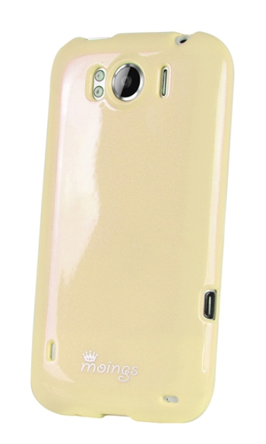 Чехол гелевый Moings для HTC Sensation XL ваниль