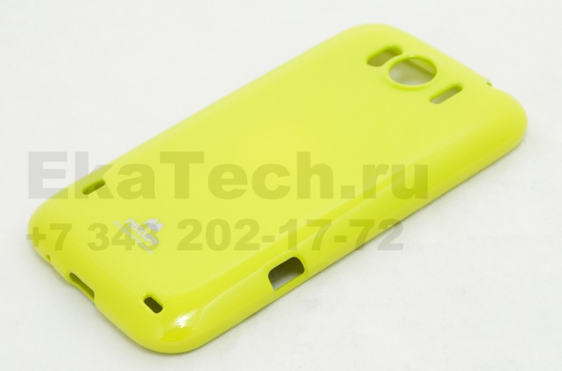 Чехол гелиевый Mercury Jelly для HTC Sensation XL зеленый
