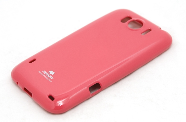 Чехол гелиевый Mercury Jelly для HTC Sensation XL ярко-розовый