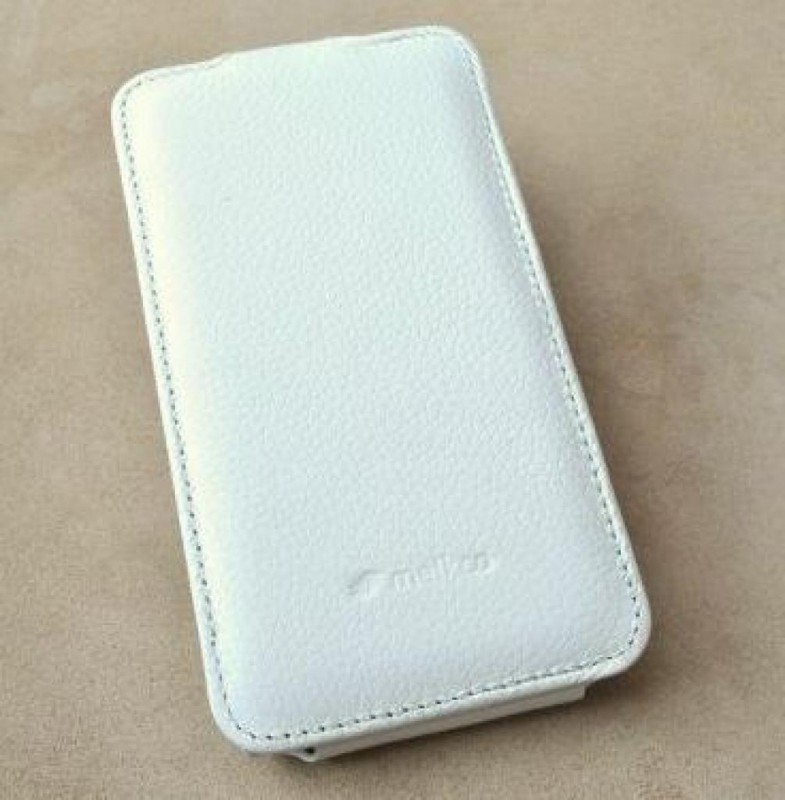 Чехол кожаный Melkco Jacka Type для HTC Sensation XL белый