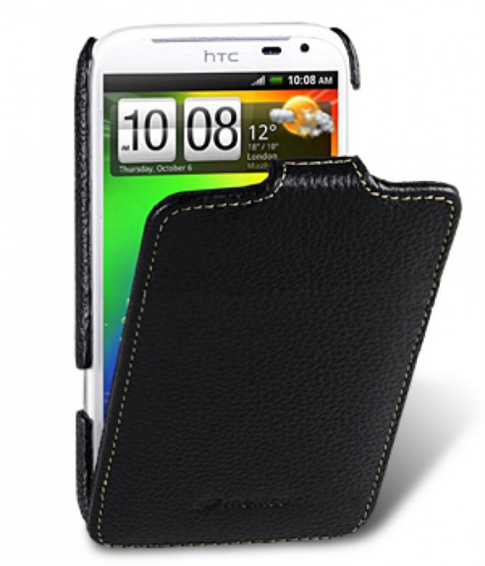 Чехол кожаный Melkco Jacka Type для HTC Sensation XL черный