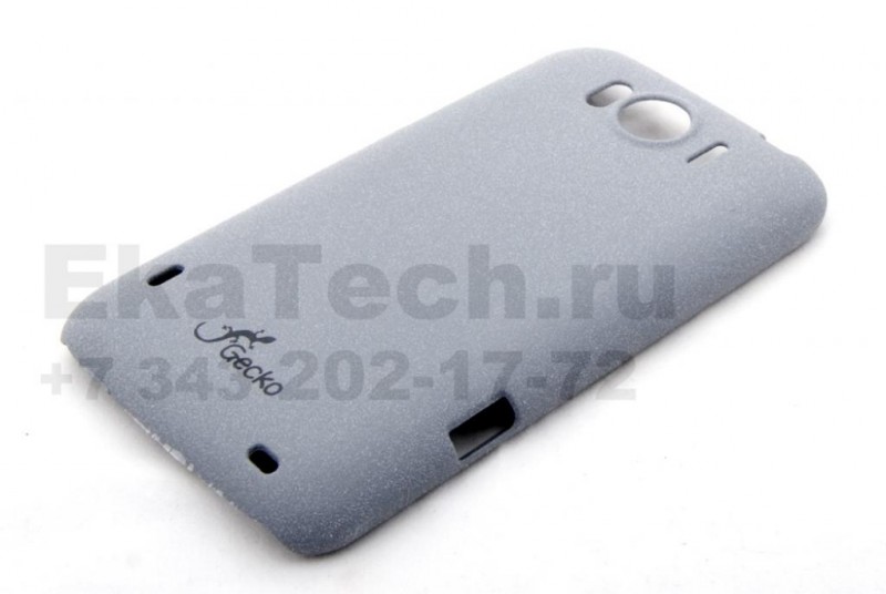 Чехол пластиковый Gecko Sand Type для HTC Sensation XL серый