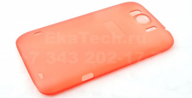 Чехол пластиковый JustinCase Thin Type для HTC Sensation XL красный